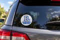 Burrowes Bobcats 4 inch window decal on an SUV
