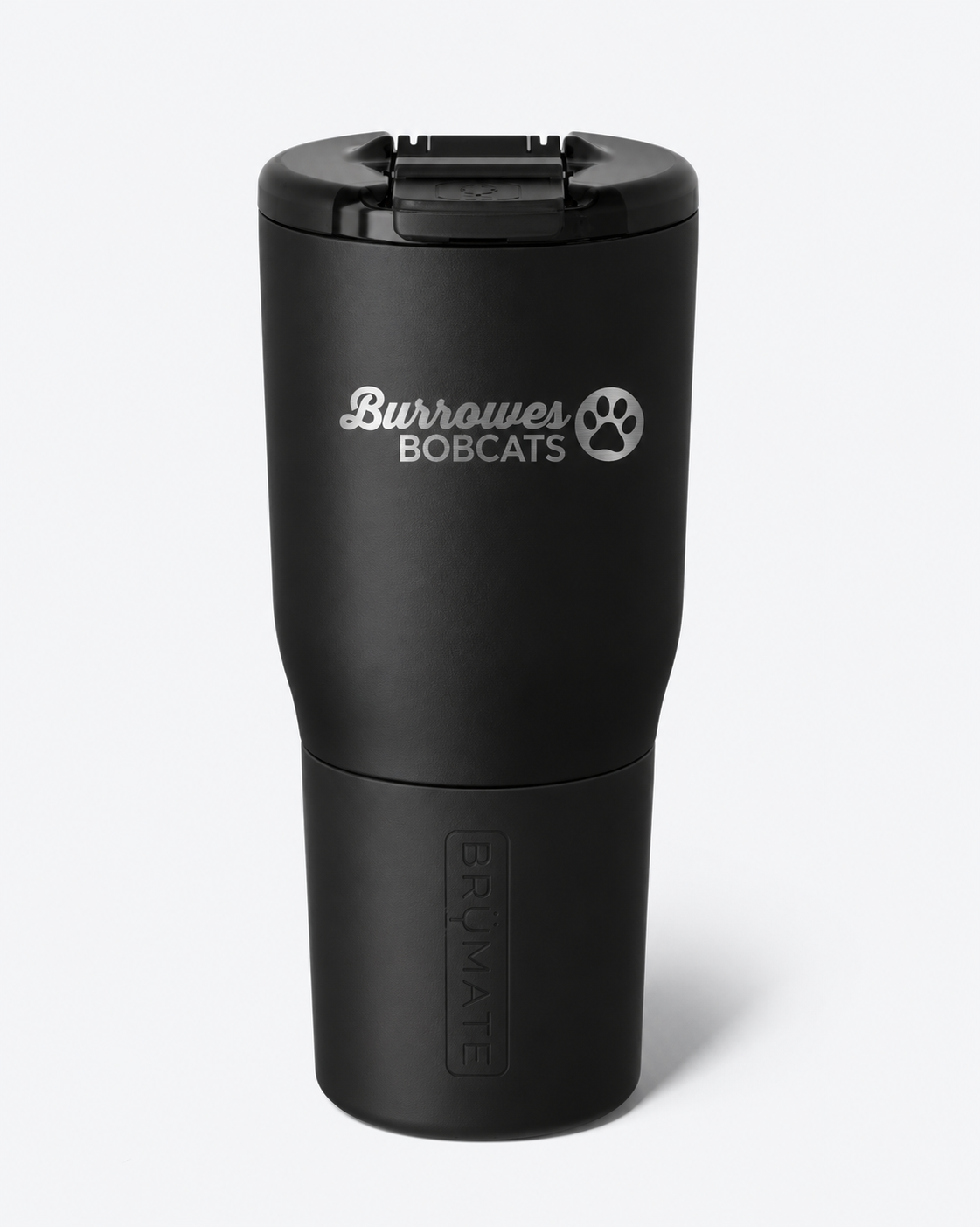 Burrowes Bobcats BruMate Nav 25oz Tumbler in Black