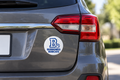 Burrowes Bobcats 4 inch car magnet